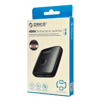 ORICO bi-directional HDMI switch HS2-A1, 4K/60Hz, γκρι ORICO bi-directional HDMI switch HS2-A1, 4K/60Hz, γκρι