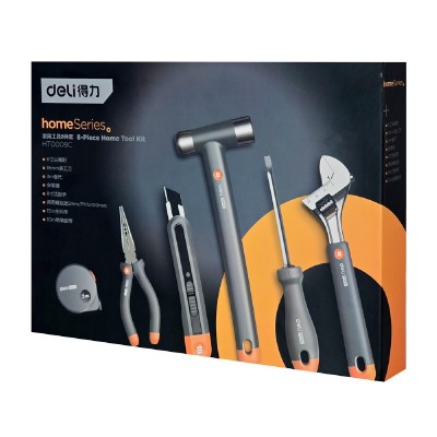 DELI σετ εργαλείων HT0008C, 8τμχ DELI σετ εργαλείων HT0008C, 8τμχ