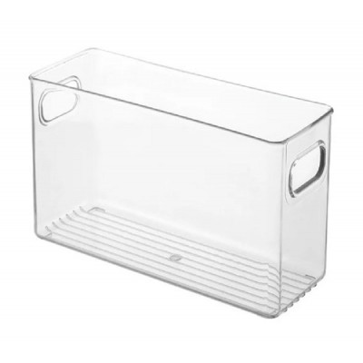 Δοχείο οργάνωσης ψυγείου HUH-0032, 26 x 15.5 x 9cm, διάφανο Δοχείο οργάνωσης ψυγείου HUH-0032, 26 x 15.5 x 9cm, διάφανο