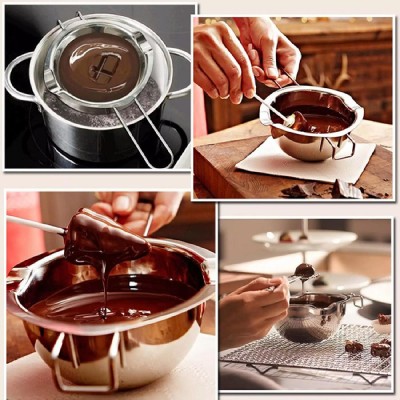 Δοχείο για Μπεν Μαρί HUH-0076, ανοξείδωτο, 400ml, 26cm, ασημί Δοχείο για Μπεν Μαρί HUH-0076, ανοξείδωτο, 400ml, 26cm, ασημί