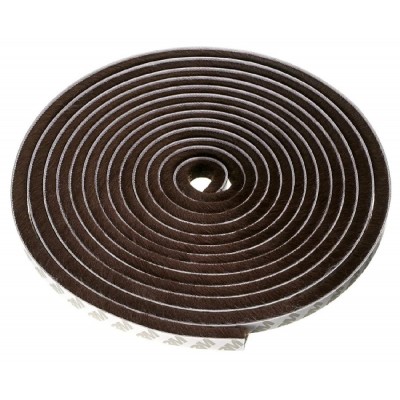 Αυτοκόλλητη μονωτική ταινία HUH-0086 για παράθυρα, 7x6mm, 5m, καφέ Αυτοκόλλητη μονωτική ταινία HUH-0086 για παράθυρα, 7x6mm, 5m, καφέ