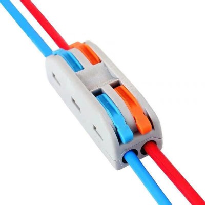 POWERTECH κλέμα σύνδεσης καλωδίων HUH-0090, 2 θέσεων, 0.08mm-4mm², 10τμχ POWERTECH κλέμα σύνδεσης καλωδίων HUH-0090, 2 θέσεων, 0.08mm-4mm², 10τμχ