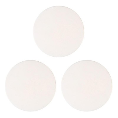 Αυτοκόλλητο στοπ πόρτας HUH-0100, Φ 5cm, λευκό, 3τμχ Αυτοκόλλητο στοπ πόρτας HUH-0100, Φ 5cm, λευκό, 3τμχ