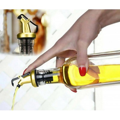 Πώμα ροής για μπουκάλι HUH-0109 με κλείστρο, Φ18mm, χρυσό Πώμα ροής για μπουκάλι HUH-0109 με κλείστρο, Φ18mm, χρυσό