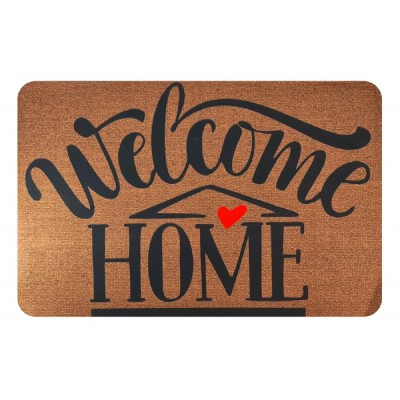 Πατάκι εισόδου HUH-0111, αντιολισθητικό, 40 x 60cm, καφέ Πατάκι εισόδου HUH-0111, αντιολισθητικό, 40 x 60cm, καφέ