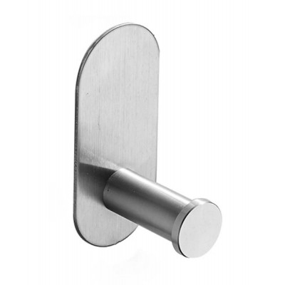 Κρεμάστρα τοίχου HUH-0144 για μπάνιο, μεταλλική, 4.5x5x10cm, 42gr, ασημί Κρεμάστρα τοίχου HUH-0144 για μπάνιο, μεταλλική, 4.5x5x10cm, 42gr, ασημί