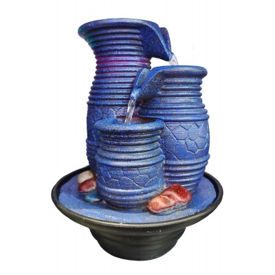 HOME USE διακοσμητικό συντριβάνι HUH-0169, φωτιζόμενο, 22x22x29cm HOME USE διακοσμητικό συντριβάνι HUH-0169, φωτιζόμενο, 22x22x29cm