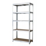 HOME USE μεταλλική ραφιέρα HUH-0177 με 5 ράφια, 90x40x180cm, γαλβανιζέ HOME USE μεταλλική ραφιέρα HUH-0177 με 5 ράφια, 90x40x180cm, γαλβανιζέ