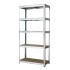 HOME USE μεταλλική ραφιέρα HUH-0177 με 5 ράφια, 90x40x180cm, γαλβανιζέ