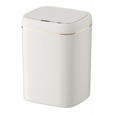 HOME USE κάδος απορριμμάτων HUH-0188, αυτόματο άνοιγμα, 13lt, λευκός HOME USE κάδος απορριμμάτων HUH-0188, αυτόματο άνοιγμα, 13lt, λευκός
