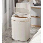 HOME USE κάδος απορριμμάτων HUH-0188, αυτόματο άνοιγμα, 13lt, λευκός HOME USE κάδος απορριμμάτων HUH-0188, αυτόματο άνοιγμα, 13lt, λευκός