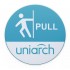 UNIARCH αυτοκόλλητο Pull HW200223, Φ 12cm