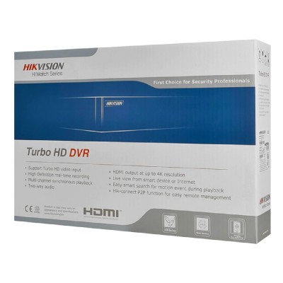 HIKVISION DVR καταγραφικό HiWatch HWD-7104MH-G4, H.265 Pro+, 4 κανάλια HIKVISION DVR καταγραφικό HiWatch HWD-7104MH-G4, H.265 Pro+, 4 κανάλια
