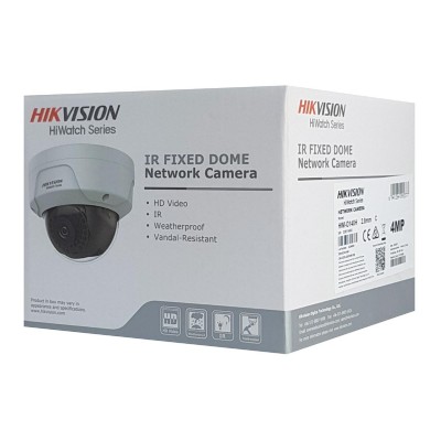 HIKVISION IP κάμερα HiWatch HWI-D140H, POE, 2.8mm, 4MP, IP67 & IK10 HIKVISION IP κάμερα HiWatch HWI-D140H, POE, 2.8mm, 4MP, IP67 & IK10