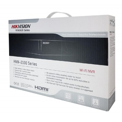 HIKVISION HIWATCH NVR καταγραφικό HWN-2108MH-W, 6MP, Wi-Fi, 8 κανάλια HIKVISION HIWATCH NVR καταγραφικό HWN-2108MH-W, 6MP, Wi-Fi, 8 κανάλια