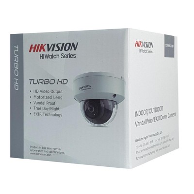 HIKVISION υβριδική κάμερα HiWatch HWT-D323-Z, 2.7-13.5mm 2MP, IP66, IK10 HIKVISION υβριδική κάμερα HiWatch HWT-D323-Z, 2.7-13.5mm 2MP, IP66, IK10