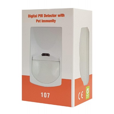 Ενσύρματος ανιχνευτής κίνησης PIR HX-107 Ενσύρματος ανιχνευτής κίνησης PIR HX-107