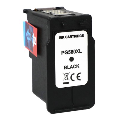 Συμβατό Inkjet για Canon PG-560XL, 16ml, μαύρο Συμβατό Inkjet για Canon PG-560XL, 16ml, μαύρο