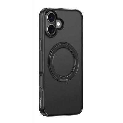 USAMS θήκη GZ US-BH895 για iPhone 16 Plus, διάφανη/μαύρη USAMS θήκη GZ US-BH895 για iPhone 16 Plus, διάφανη/μαύρη