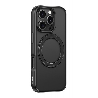 USAMS θήκη GZ US-BH894 για iPhone 16 Pro, διάφανη/μαύρη USAMS θήκη GZ US-BH894 για iPhone 16 Pro, διάφανη/μαύρη