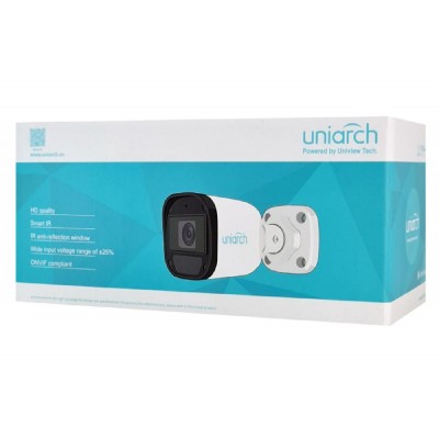 UNIARCH IP κάμερα IPC-B124-APF28K, 2.8mm, 4MP, IP67, PoE, SD, IR 30m UNIARCH IP κάμερα IPC-B124-APF28K, 2.8mm, 4MP, IP67, PoE, SD, IR 30m