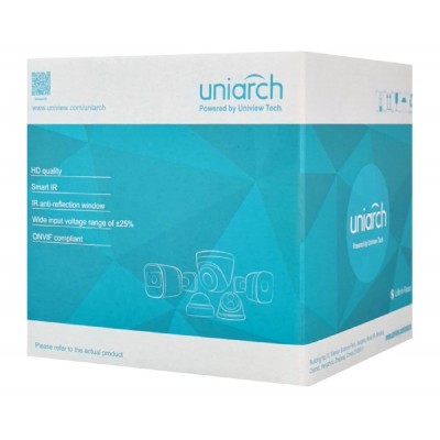 UNIARCH IP κάμερα IPC-D122-PF28, 2.8mm, 2MP, IP67/IK10, PoE, IR έως 30m UNIARCH IP κάμερα IPC-D122-PF28, 2.8mm, 2MP, IP67/IK10, PoE, IR έως 30m