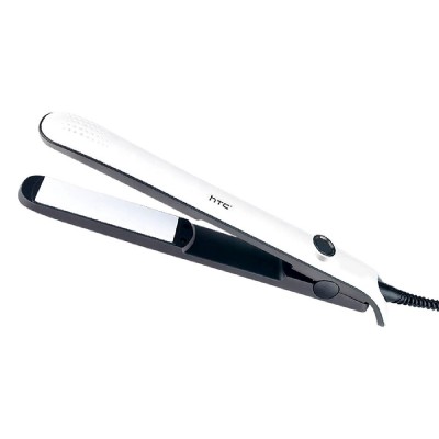 HTC ισιωτική μαλλιών JK-6016, 200°, 35W, λευκή-μαύρη HTC ισιωτική μαλλιών JK-6016, 200°, 35W, λευκή-μαύρη
