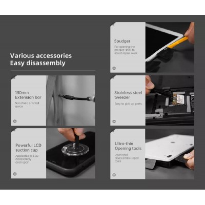 JAKEMY σετ κατσαβιδιών ακριβείας JM-8183 με θήκη, CR-V, 145τμχ JAKEMY σετ κατσαβιδιών ακριβείας JM-8183 με θήκη, CR-V, 145τμχ