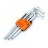 JAKEMY σετ κλειδιά Allen JM-HK2-1, 1.5-10mm, CR-V, 9τμχ