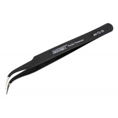 JAKEMY τσιμπίδα JM-T2-15, ανοξείδωτη, SUS304, 118mm, κυρτή JAKEMY τσιμπίδα JM-T2-15, ανοξείδωτη, SUS304, 118mm, κυρτή