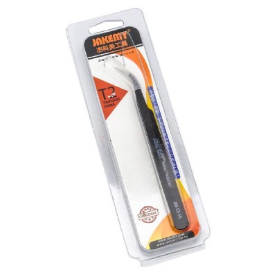 JAKEMY τσιμπίδα JM-T2-15, ανοξείδωτη, SUS304, 118mm, κυρτή JAKEMY τσιμπίδα JM-T2-15, ανοξείδωτη, SUS304, 118mm, κυρτή