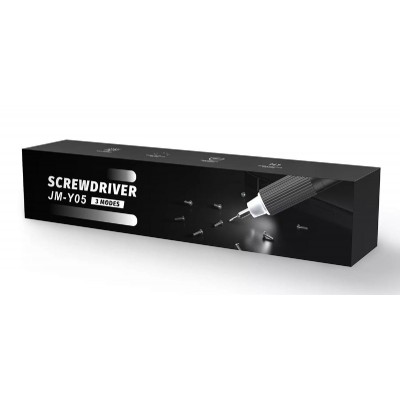 JAKEMY ηλεκτρικό κατσαβίδι JM-Y05 με LED φακό, 3 λειτουργίες, 6 μύτες JAKEMY ηλεκτρικό κατσαβίδι JM-Y05 με LED φακό, 3 λειτουργίες, 6 μύτες