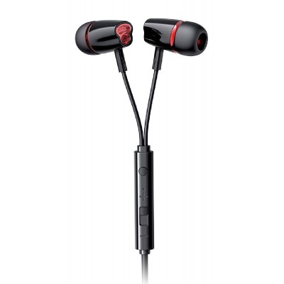 JOYROOM earphones με μικρόφωνο JR-EL114, 3.5mm, 1.2m, μαύρα JOYROOM earphones με μικρόφωνο JR-EL114, 3.5mm, 1.2m, μαύρα