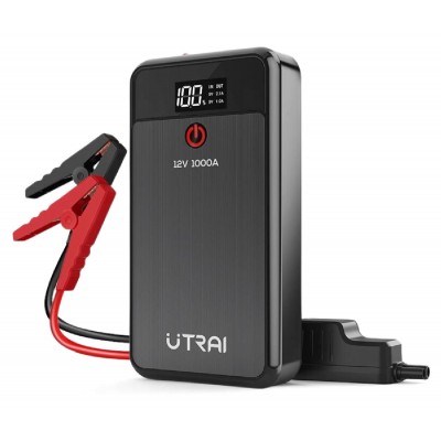 UTRAI εκκινητής μπαταρίας αυτοκινήτου Jstar Air με φακό, 12V/1000A UTRAI εκκινητής μπαταρίας αυτοκινήτου Jstar Air με φακό, 12V/1000A