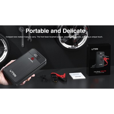 UTRAI εκκινητής μπαταρίας αυτοκινήτου Jstar Air με φακό, 12V/1000A UTRAI εκκινητής μπαταρίας αυτοκινήτου Jstar Air με φακό, 12V/1000A