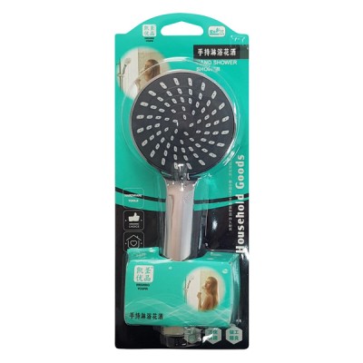 Τηλέφωνο μπάνιου με μεγάλη κεφαλή K-062, ασημί Τηλέφωνο μπάνιου με μεγάλη κεφαλή K-062, ασημί