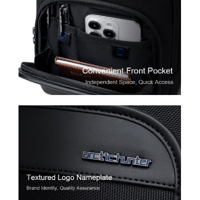 ARCTIC HUNTER τσάντα ώμου K00689, 2.7L, γκρι ARCTIC HUNTER τσάντα ώμου K00689, 2.7L, γκρι