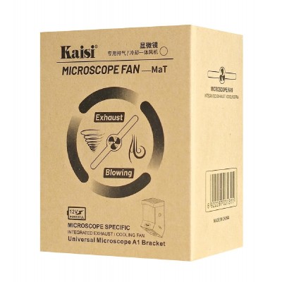 KAISI σταθμός απορρόφησης καπνού & fan ψύξης MaT Mini για μικροσκόπιο, 3W KAISI σταθμός απορρόφησης καπνού & fan ψύξης MaT Mini για μικροσκόπιο, 3W