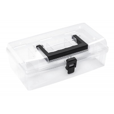 KISTENBERG πλαστική εργαλειοθήκη KNU25, 5 θέσεων, 245x135x85mm, διάφανη KISTENBERG πλαστική εργαλειοθήκη KNU25, 5 θέσεων, 245x135x85mm, διάφανη