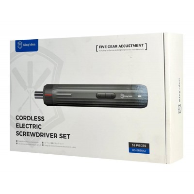 KINGSDUN σετ ηλεκτρικό κατσαβίδι KS-882042 με LED φακό, 2000mAh, 35 σε 1 KINGSDUN σετ ηλεκτρικό κατσαβίδι KS-882042 με LED φακό, 2000mAh, 35 σε 1