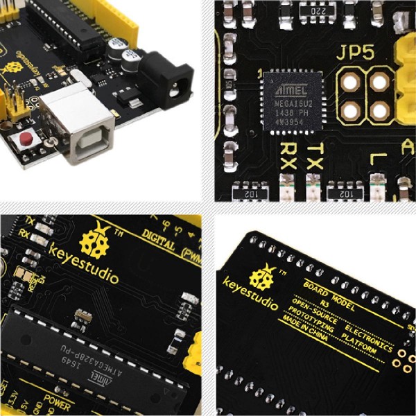 KEYESTUDIO UNO R3 development board KS0001, συμβατό με Arduino KEYESTUDIO UNO R3 development board KS0001, συμβατό με Arduino