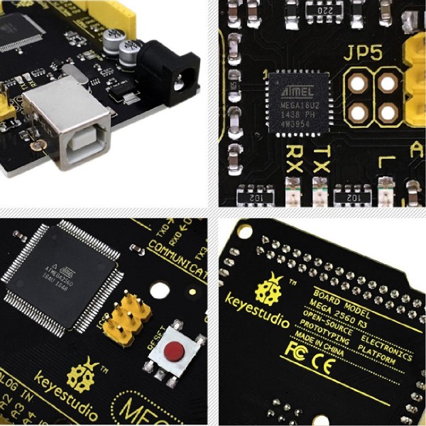 KEYESTUDIO Mega 2560 R3 development board KS0002, συμβατό με Arduino KEYESTUDIO Mega 2560 R3 development board KS0002, συμβατό με Arduino