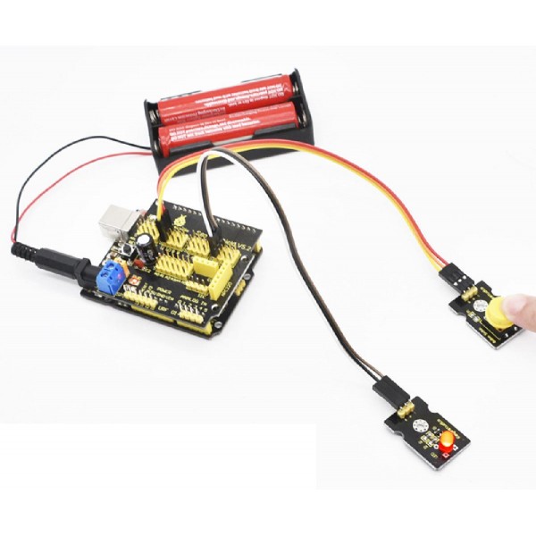 KEYESTUDIO sensor shield V5 KS0004, συμβατό με Arduino KEYESTUDIO sensor shield V5 KS0004, συμβατό με Arduino