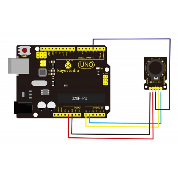 KEYESTUDIO joystick module KS0008, για Arduino KEYESTUDIO joystick module KS0008, για Arduino