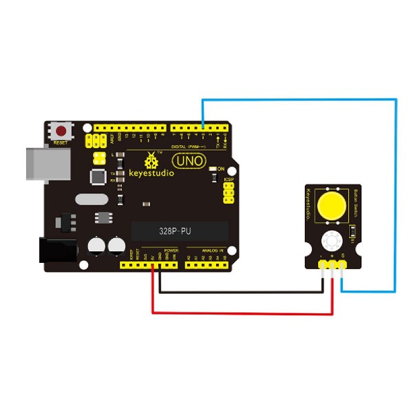KEYESTUDIO digital push button KS0029, συμβατό με Arduino KEYESTUDIO digital push button KS0029, συμβατό με Arduino