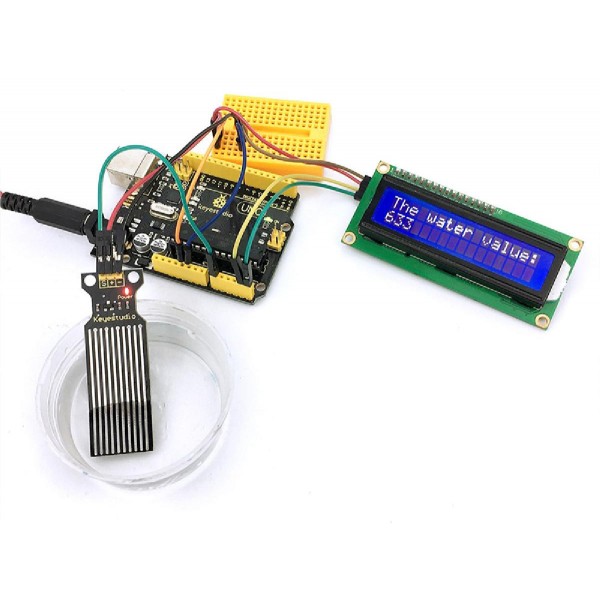 KEYESTUDIO αισθητήρας νερού KS0048, συμβατός με Arduino KEYESTUDIO αισθητήρας νερού KS0048, συμβατός με Arduino