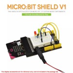 KEYESTUDIO Micro:bit prototyping shield V1 KS0292, με small breadboard KEYESTUDIO Micro:bit prototyping shield V1 KS0292, με small breadboard