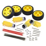 KEYESTUDIO motor wheel kit για smart car KS0324 KEYESTUDIO motor wheel kit για smart car KS0324