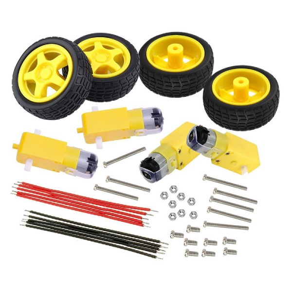 KEYESTUDIO motor wheel kit για smart car KS0324 KEYESTUDIO motor wheel kit για smart car KS0324