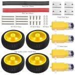 KEYESTUDIO motor wheel kit για smart car KS0324 KEYESTUDIO motor wheel kit για smart car KS0324